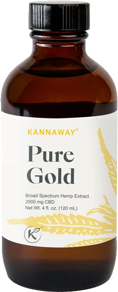 bottle of pure gold by kannaway